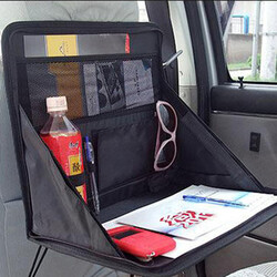 Car Bag Back Seat Food Mount Table Tray Organizer Holder Desk Laptop