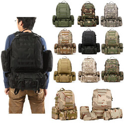 Army Camping Hiking Backpack Trekking Bag Military Tactical Rucksack