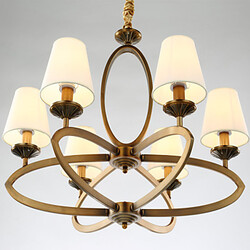 Living Room Kids Room Chandeliers Lodge Electroplated Metal Rustic Dining Room