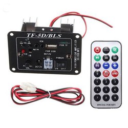 USB with Bluetooth Function Subwoofer MP3 Decoder Amplifier Board Remote Control Motorcycle