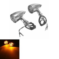 Turn Signal Light For Harley Pair Softail Sportster Chopper Bobber Bullet Mini