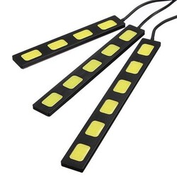 Fog Light White 9cm 4 5 COB Car 6LED 12V 3 DRL Driving Daytime Running Lamp