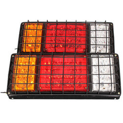 Trailer Truck Stop Rear Tail Indicator Pair Lamps Lights