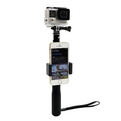 3 4 Selfie Stick Xiaomi Yi SJcam Gopro Hero 3 Sports Camera Accessory MAX Phone Monopod