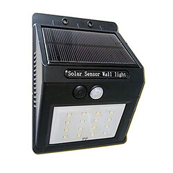 Garden Lamp Security Motion Sensor Outdoor Led Solar Panel Powered