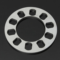 Silver 8mm Wheel spacer Alloy Thickness Gasket
