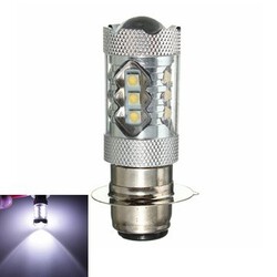 Fog Driving DRL 12V 5W Headlight Motorcycle 6500K LED Light Bulb 16LED