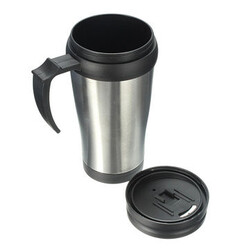 Cup Coffee Travel Car ABS Stainless Steel Mug