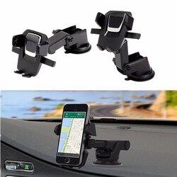 Car Phone Holder Sucker Devices Dashboard Mount Cradle