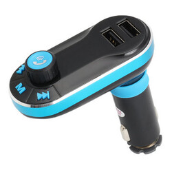 USB Charger Player FM Transmitter Radio Adapter Wireless Bluetooth Car Kit MP3