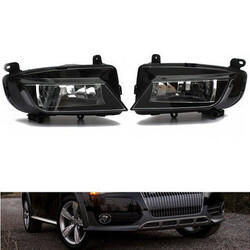 Assembly Lamp Reflector Fog Light Foglight B9 Pair Driving Audi A4