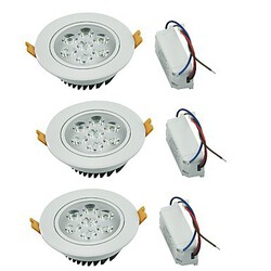 Leds 7w 3pcs Ceiling Lamp 600lm White