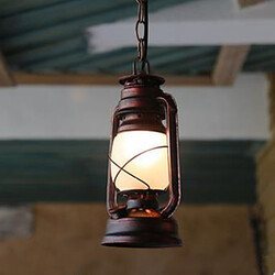 Old Wrought Iron Classic Chandelier Lantern Lamps