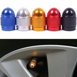 Cap Cover Caps Dust Aluminum Alloy 4pcs Motorcycle Car Bike Tyre Valve