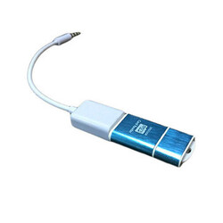 3.5mm Male Cable Car MP3 Audio Converter Female USB 2.0 AUX