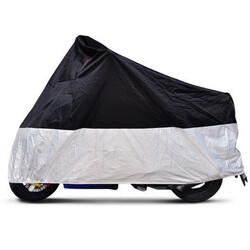 XXXL Dust Waterproof Motorcycle Outdoor Protective Cover UV Indoor 295x110x140cm