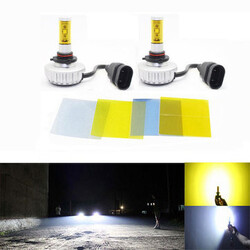 H10 Car Canbus 20W Fog Headlight Color LED DIY 2000LM Play 2 X