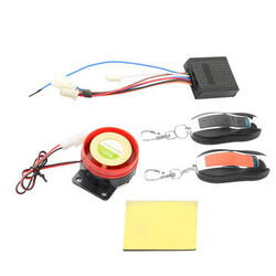 Anti-Theft Security Waterproof Motorcycle Remote Alarm Lock Scooter