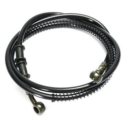 50cm 10mm Pipe Oil Hose Line Brake Clutch Braided Motorcycle