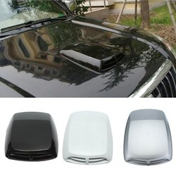 Vent Universal Bonnet Engine Hood Decoration Air Flow Intake Plastic Car