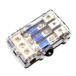 Stereo Audio Universal Waterproof Block Power 60A Car Motor Fuse Holder