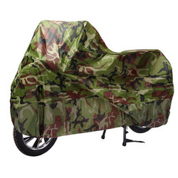 Rain Dust Cover Protector Camouflage Motorcycle Bike Scooter