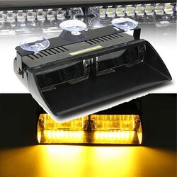 Magnetic Flashing Work Lights Lights Strobe Warning Car 12V Recovery LED Amber Beacon Roof