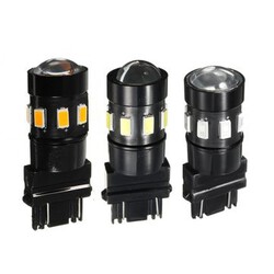 12V DC Bulbs Red White Turn Signal Light Lamp Amber 5630 Chip 12SMD LED