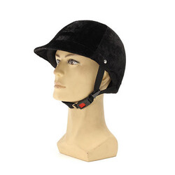 Electric Scooter Motorcycle Hat Velvet Men Women Helmet Riding Black Casque knight