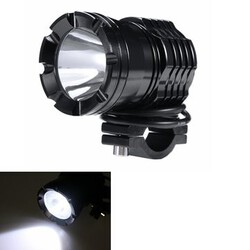 Spotlight Motorcycle Front 12V 15W 6000K Scooter LED Headlight 1500lm External