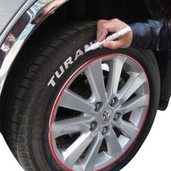 Tire Tyre Marker White Universal Auto Car Paint Pen Waterproof
