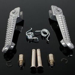 Front Yamaha YZF R1 R6 Aluminum Footrest Foot Pegs