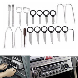Car 20pcs CD Player Tool Kit Set Radio Audio Stereo Removal Key