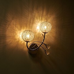 Led Wall Sconces Bulb Included Metal Crystal Modern/contemporary Mini Style