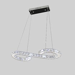 Feature For Crystal Modern/contemporary Chrome Pendant Light Living Room Led Metal