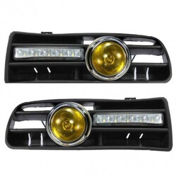 Light Driving Fog Lamp Front Lower Bumper Grille