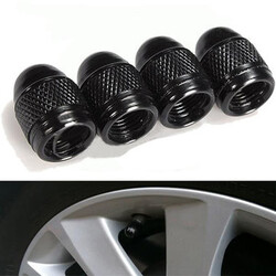 Wheel Stem Caps Aluminum 4X Tire Valve Style Port Bullet Air