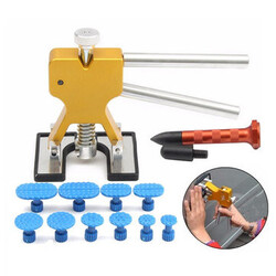 Removal Repair Tool Paintless Hail Tabs Car Body Dent Puller 12pcs