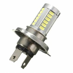 Lamp Bulb 5630 H4 Super Bright White LED SMD Fog Light Headlight Driving Lens Car