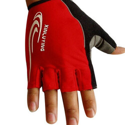 Antiskid Bicycle Riding Fitness Gloves Half Finger Gloves