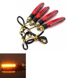 Universal Light Lamp Motorcycle Turn Signal Indicators 4pcs