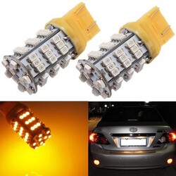 Bulb LED T20 3528 SMD Amber Yellow Turn Signal Blinker Light