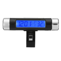 Monitor Time Car Digital LCD Display Clock Temperature Thermometer