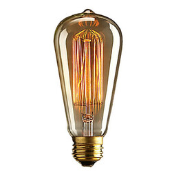 Vintage Industrial Incandescent 40w Filament Bulb Retro Artistic