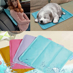 Cooler Computer Heat Pet Cooling Flush Absorb Mat Pad Pillow Cold Hot