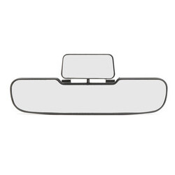 Rear View Wide-angle Interior Mirror Double Curved Car Van Clear Lens