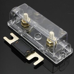 Free Fuse Holder ANL Fuse Clear Car Gauge Cable Inline