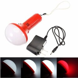 Red Outdoor Camping Strobe Flash White Led Light Signal Light For Car Magnetic Repair