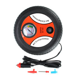 12V 260PSI Compressor Tire Inflator Pump Auto Air Pressure Gauge Car Electric