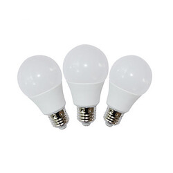 A60 Led Globe Bulbs 9w Cool White Decorative 3pcs Smd Ac 85-265 V A19